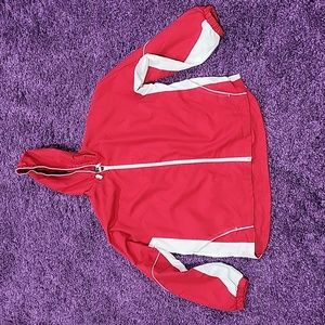 Vintage Cheetah Mervyns lined hoodie jacket